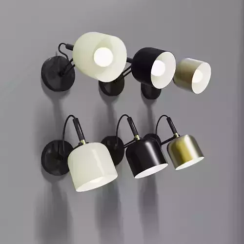 Wall sconces 3 colors 2 positions