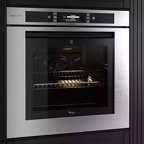 Oven by Whirlpool - AKZM 8910 IXL 3D model
