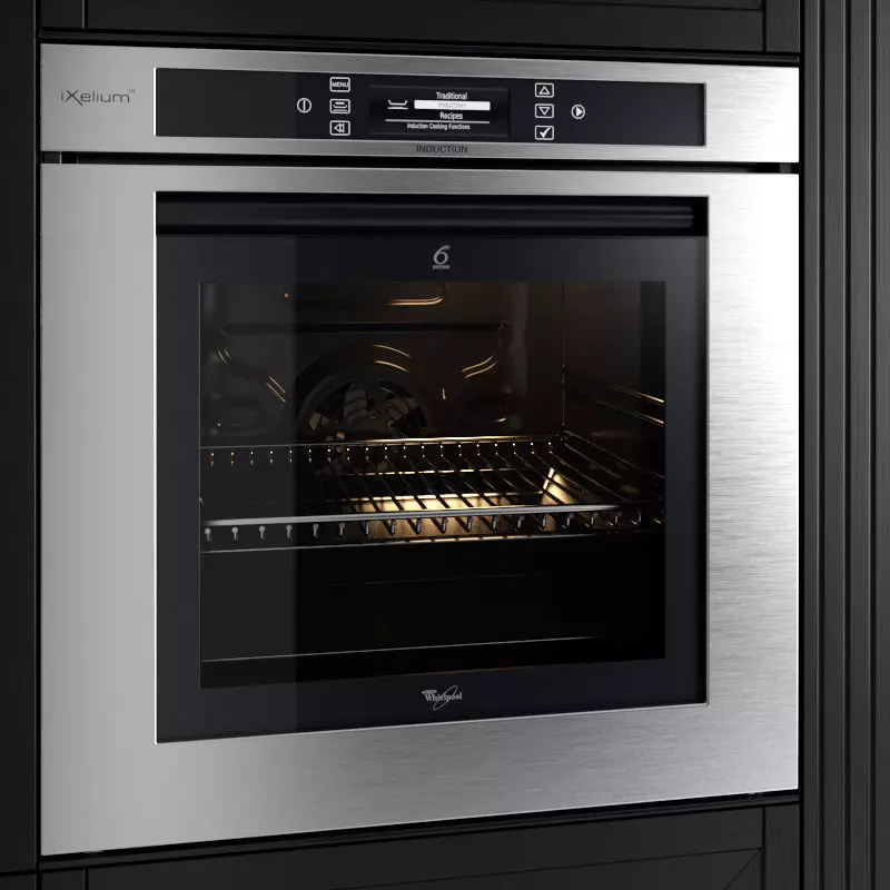 Oven by Whirlpool - AKZM 8910 IXL 3D model