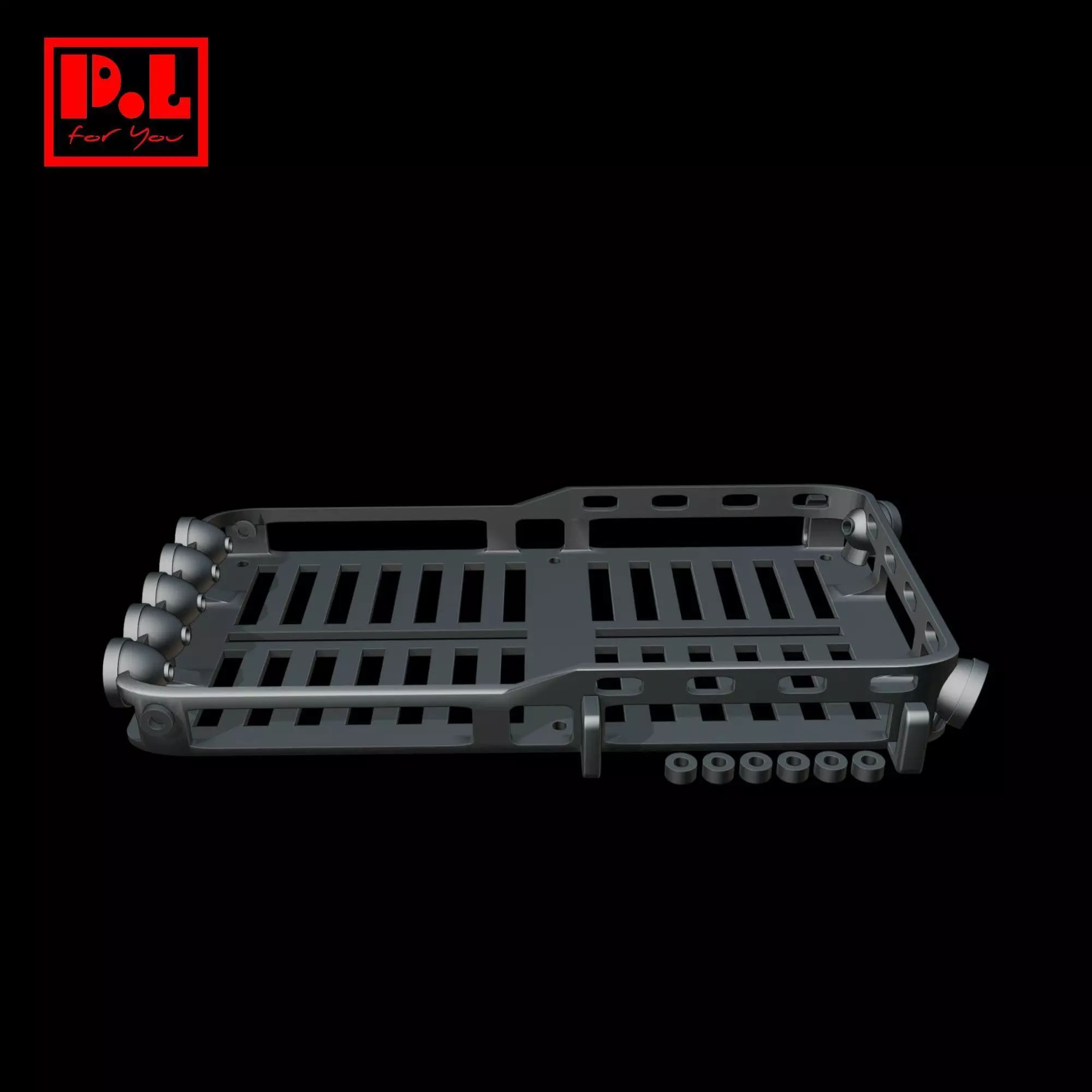 Roof rack V2 3D print model