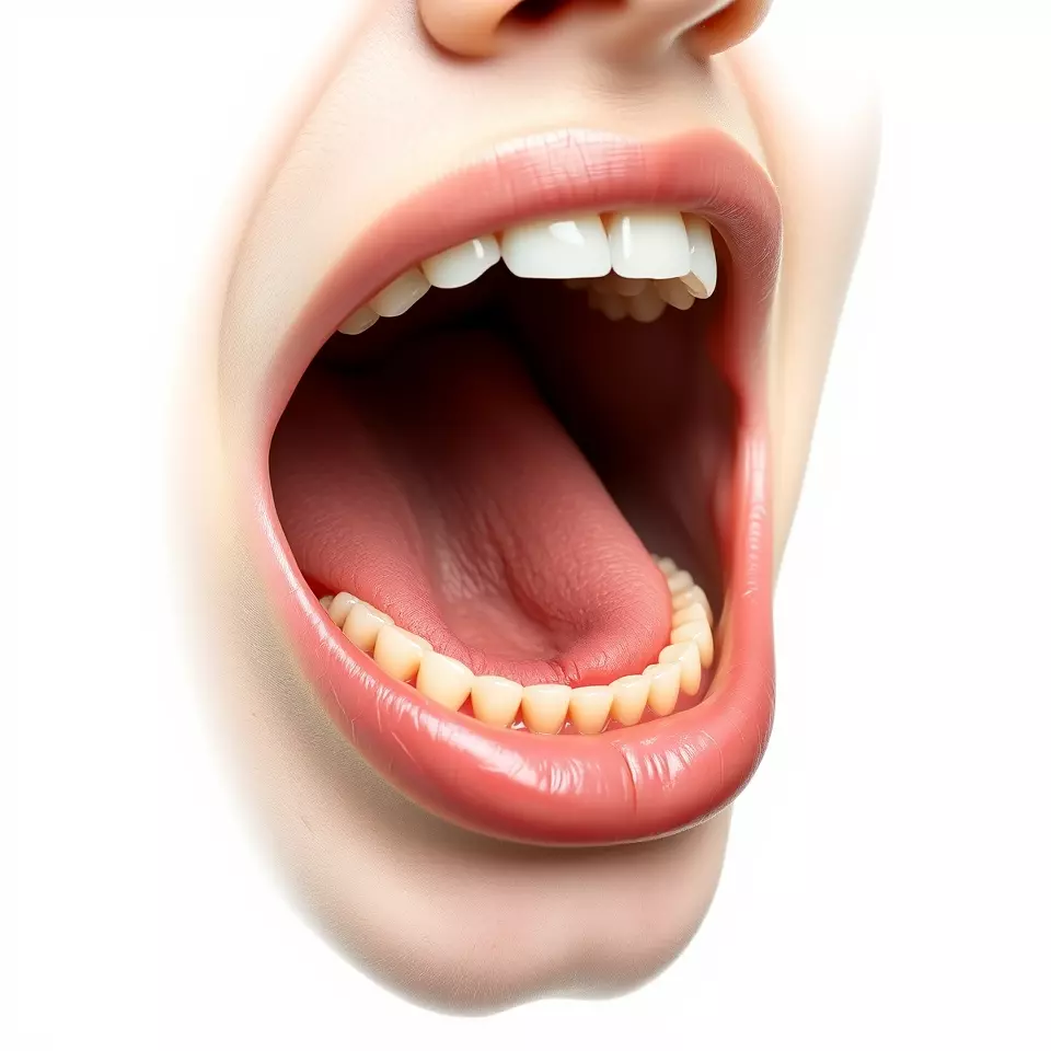 Realistic Human Mouth model pack Low-poly 3D model_2