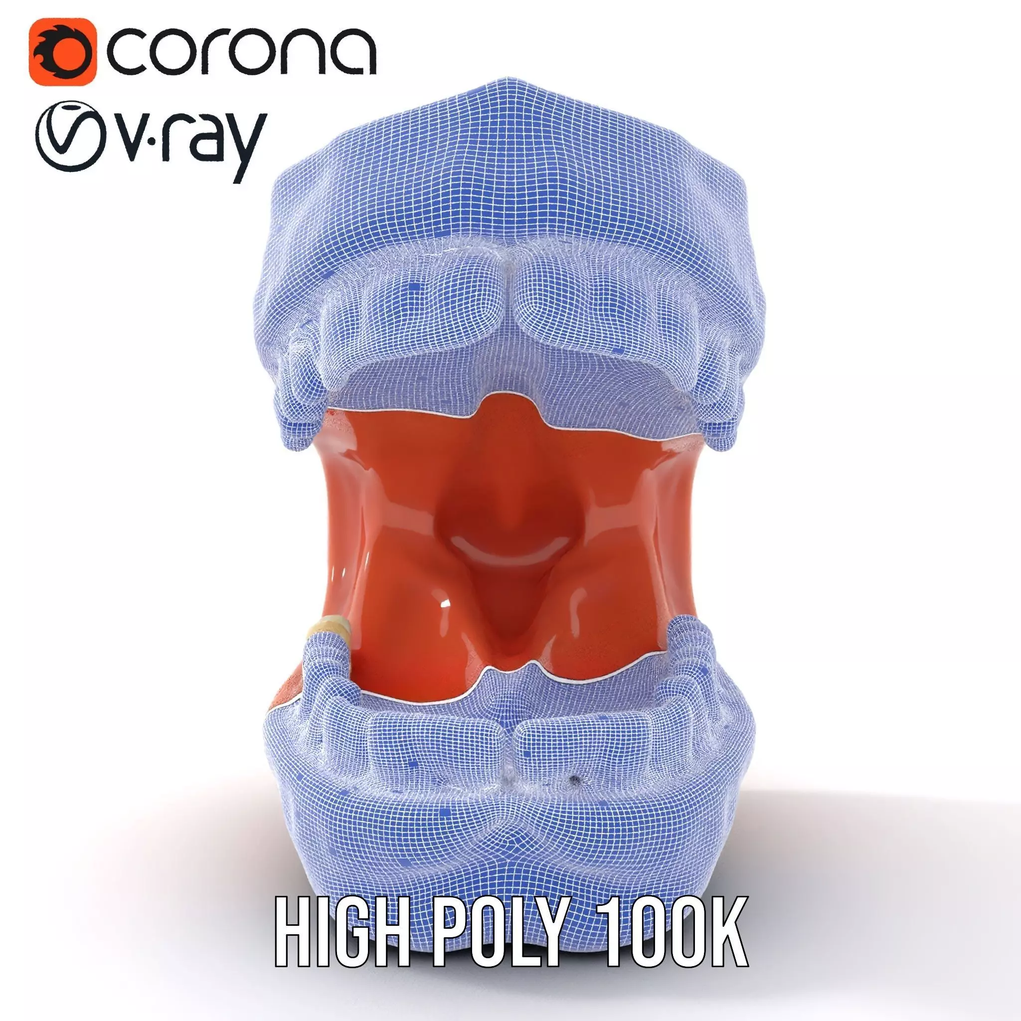 Realistic Dentist Teeth model pack Low-poly 3D model_34