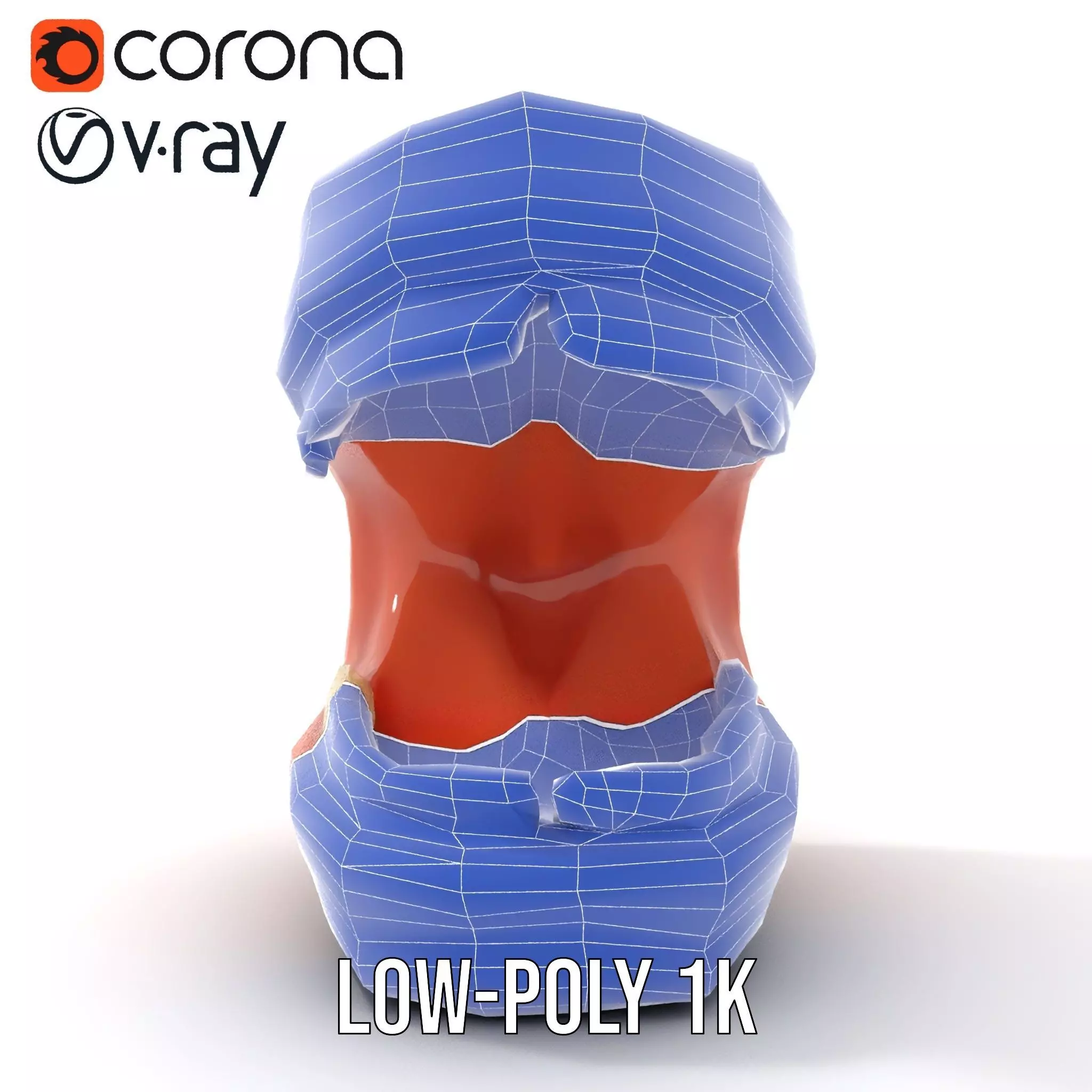 Realistic Dentist Teeth model pack Low-poly 3D model_29