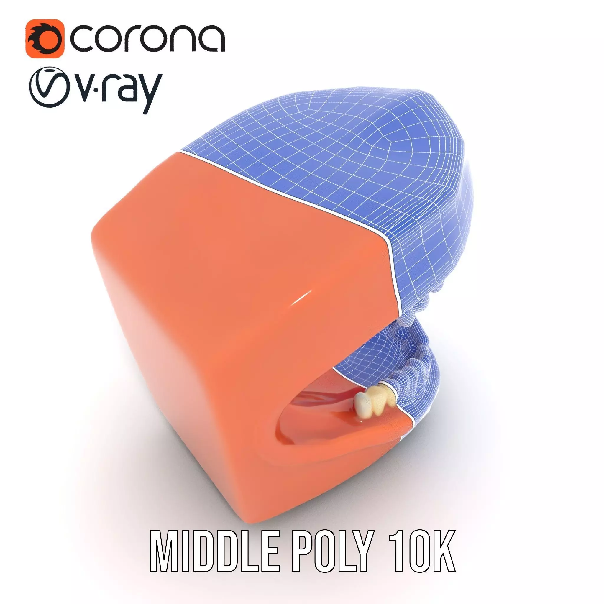 Realistic Dentist Teeth model pack Low-poly 3D model_25