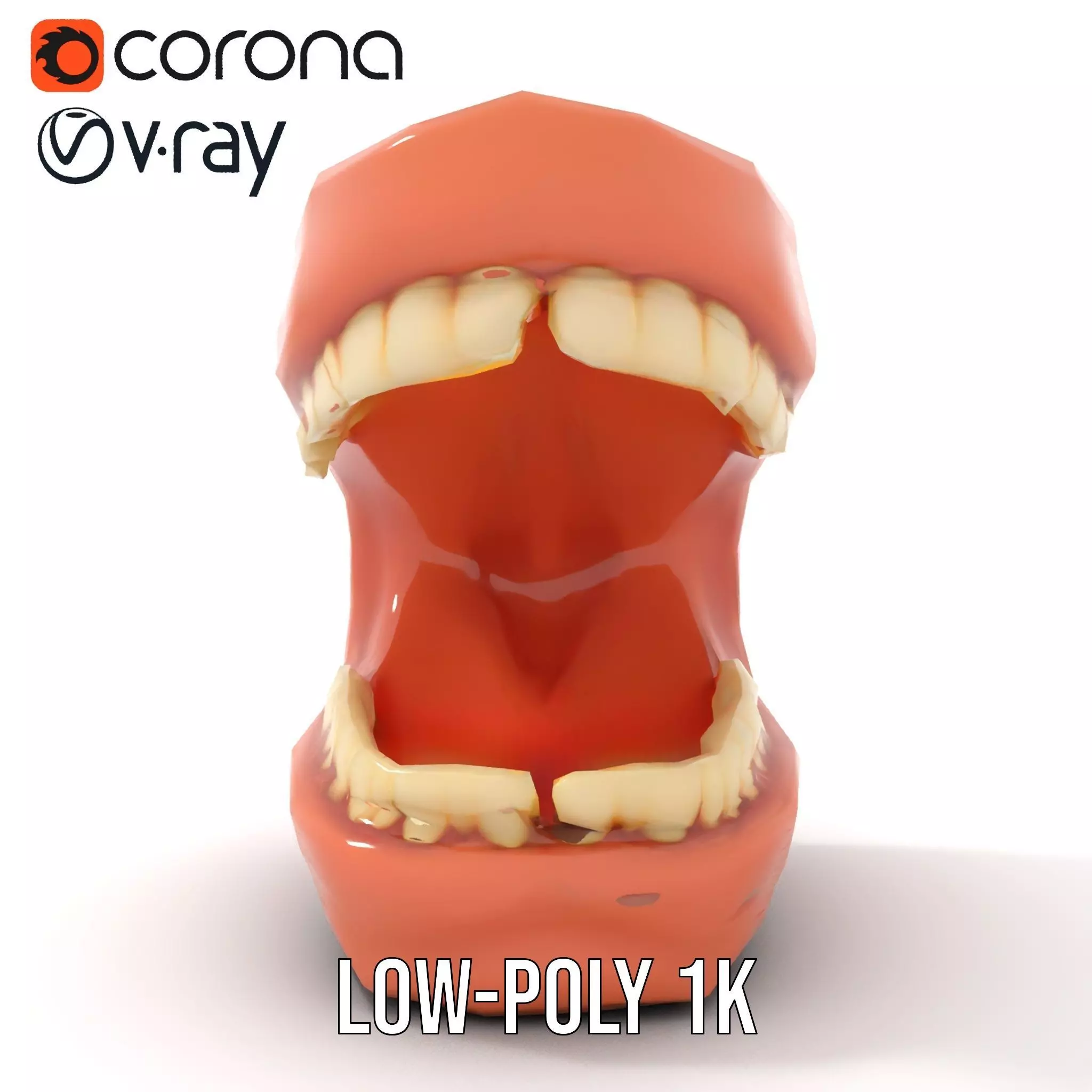 Realistic Dentist Teeth model pack Low-poly 3D model_12