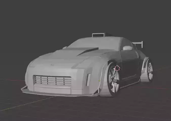 Nissan 350Z Burdor Shadow design bodykit