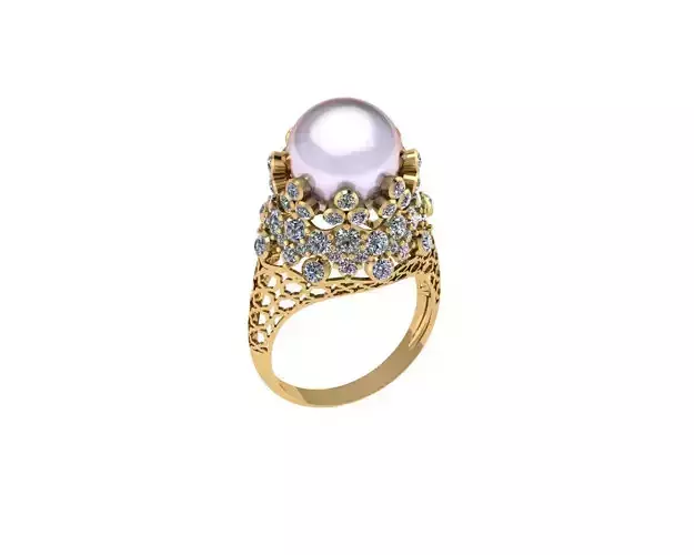 Women Pearl Rings