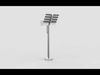 Stadium lighting 3D model_1