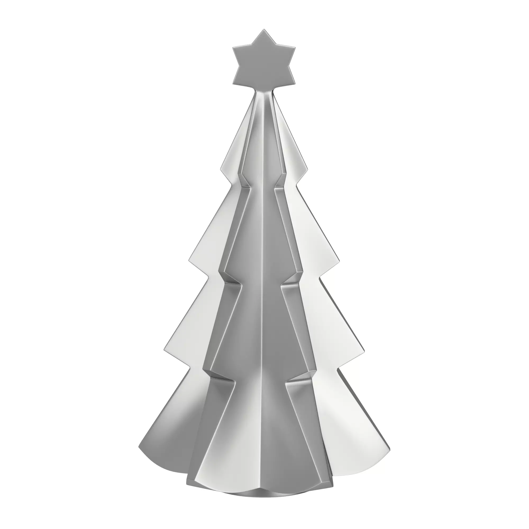 Christmas Tree Bundle 5 in 1  Print in Place 3D print model_4