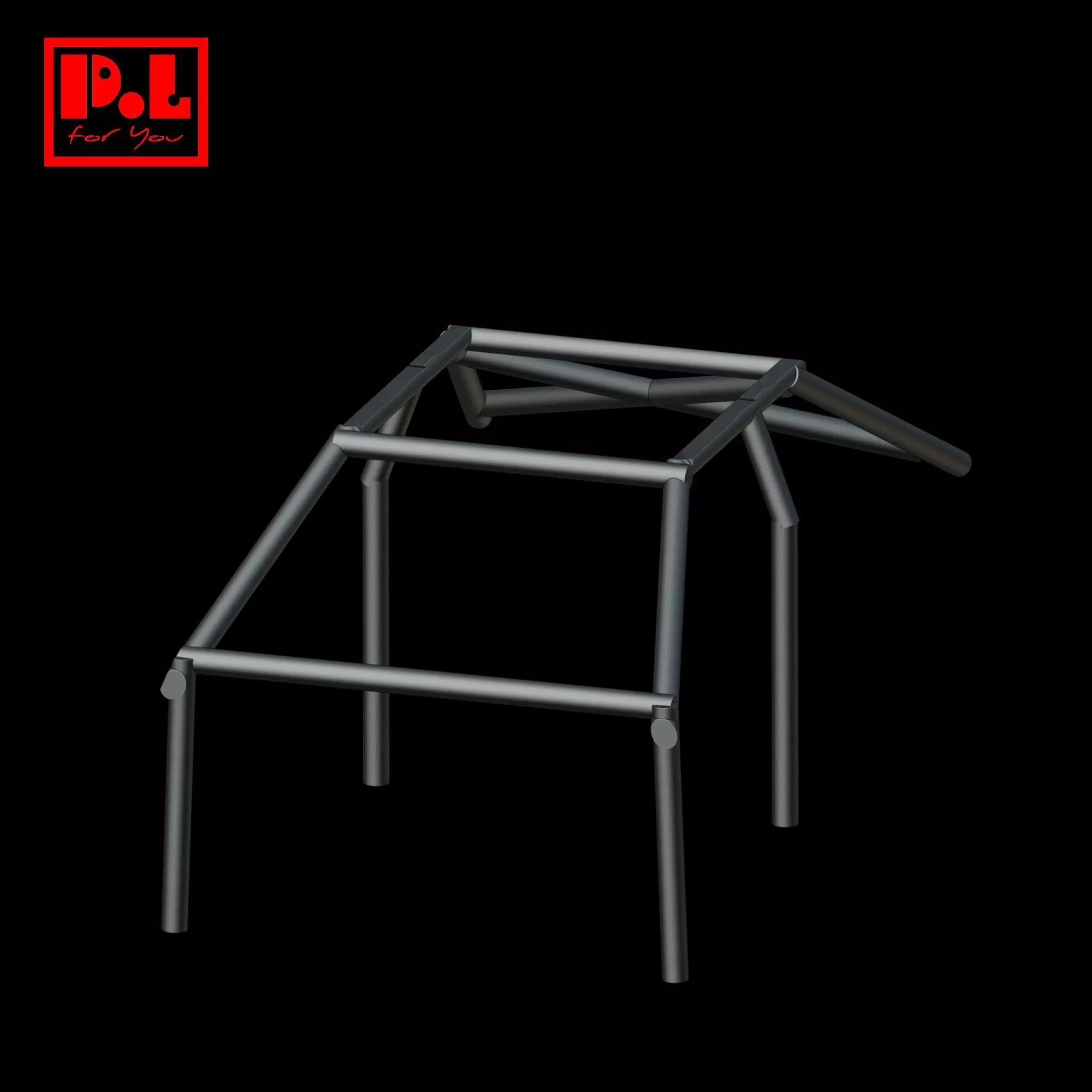 Nissan Skyline R34 Roll Cage 3D print model_1