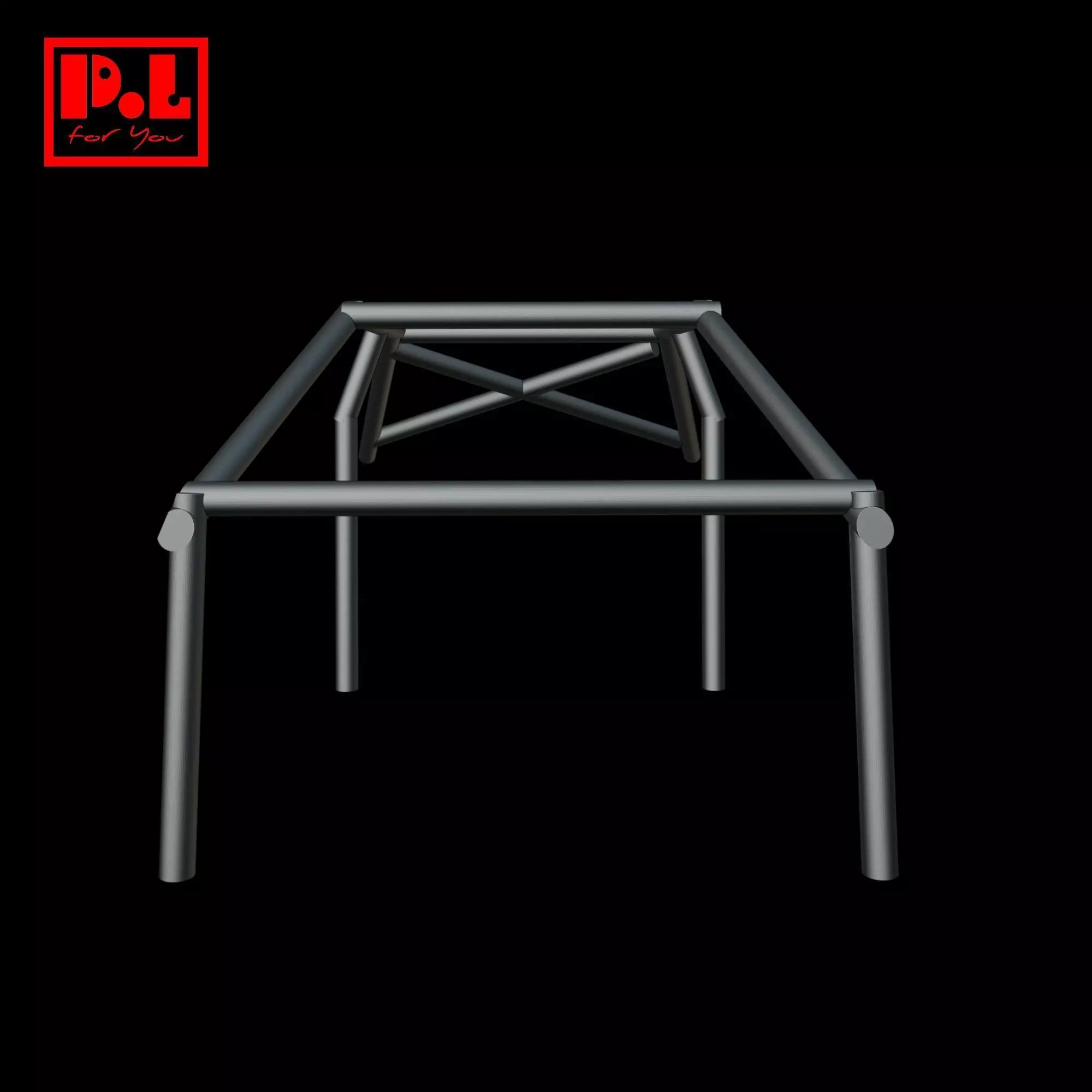 Nissan Skyline R34 Roll Cage 3D print model_3