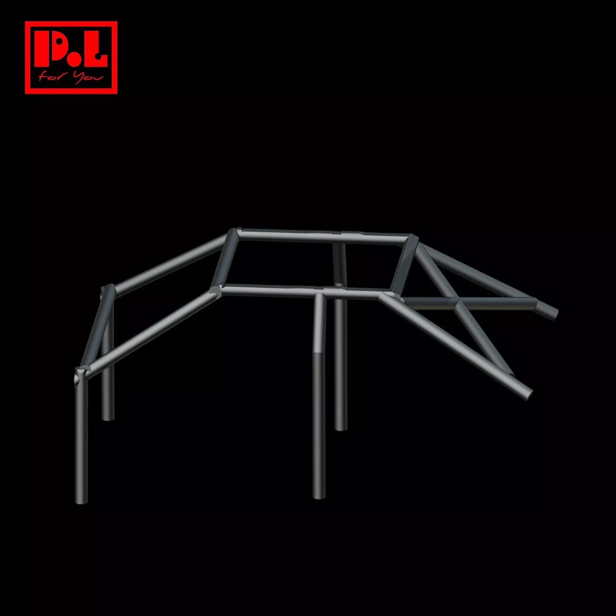 Nissan Skyline R34 Roll Cage 3D print model_0