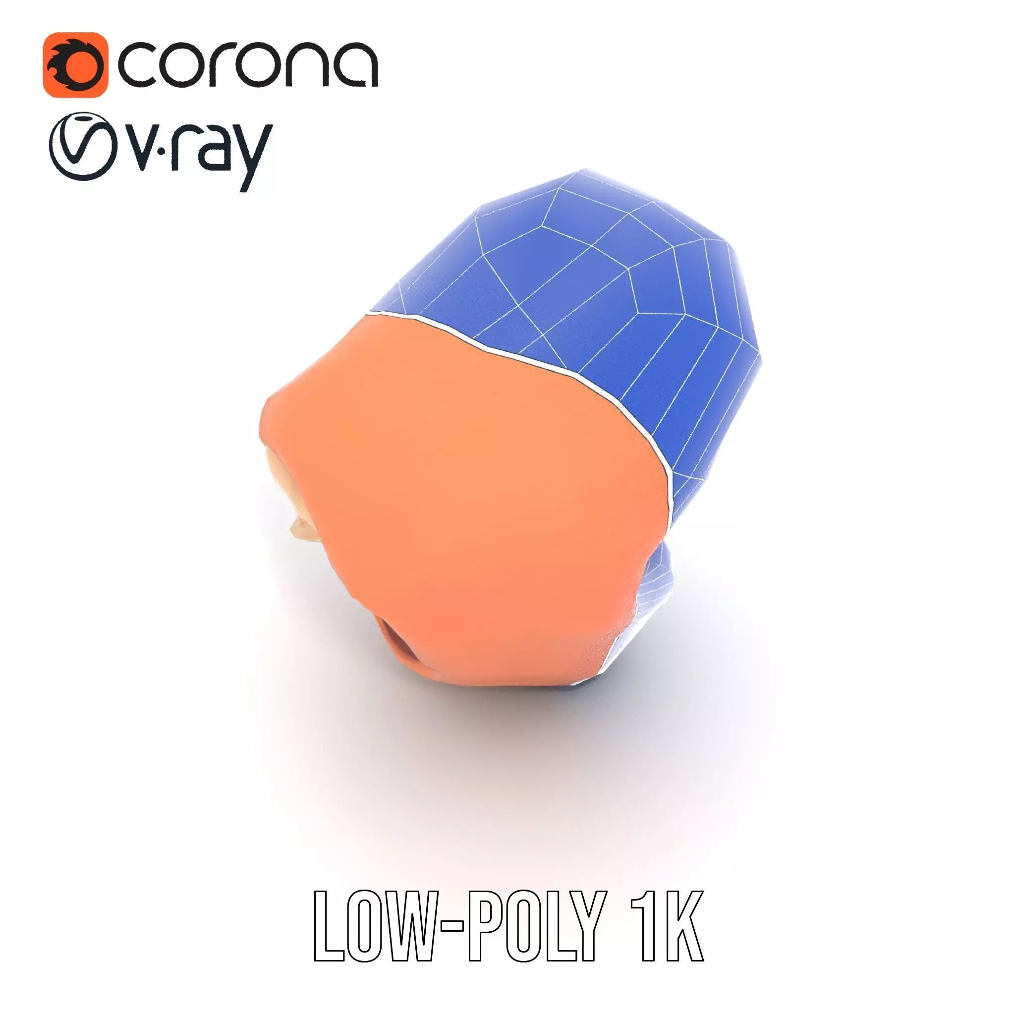 Realistic Human Mouth model pack Low-poly 3D model_22