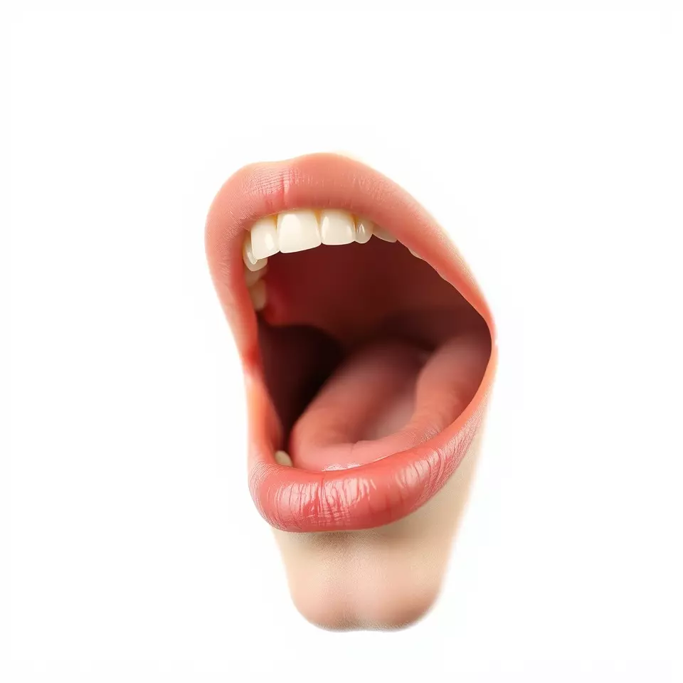 Realistic Human Mouth model pack Low-poly 3D model_2