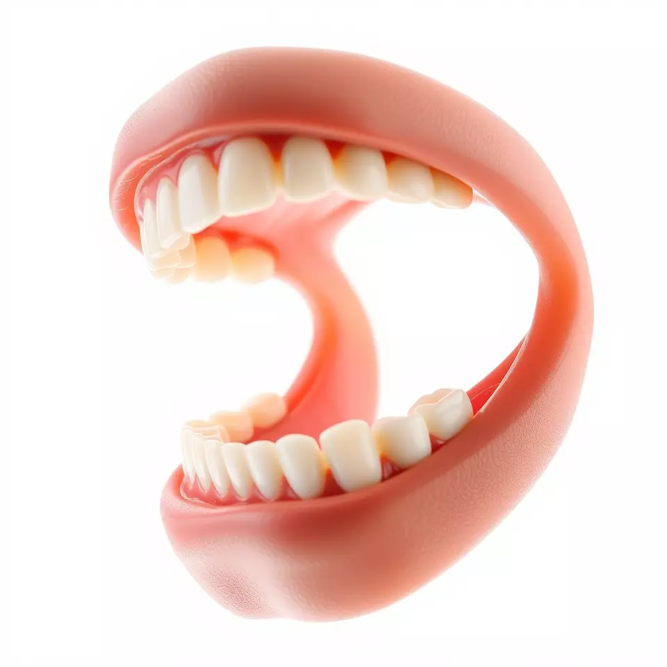 Realistic Teeth and Gums model pack Low-poly 3D model_2