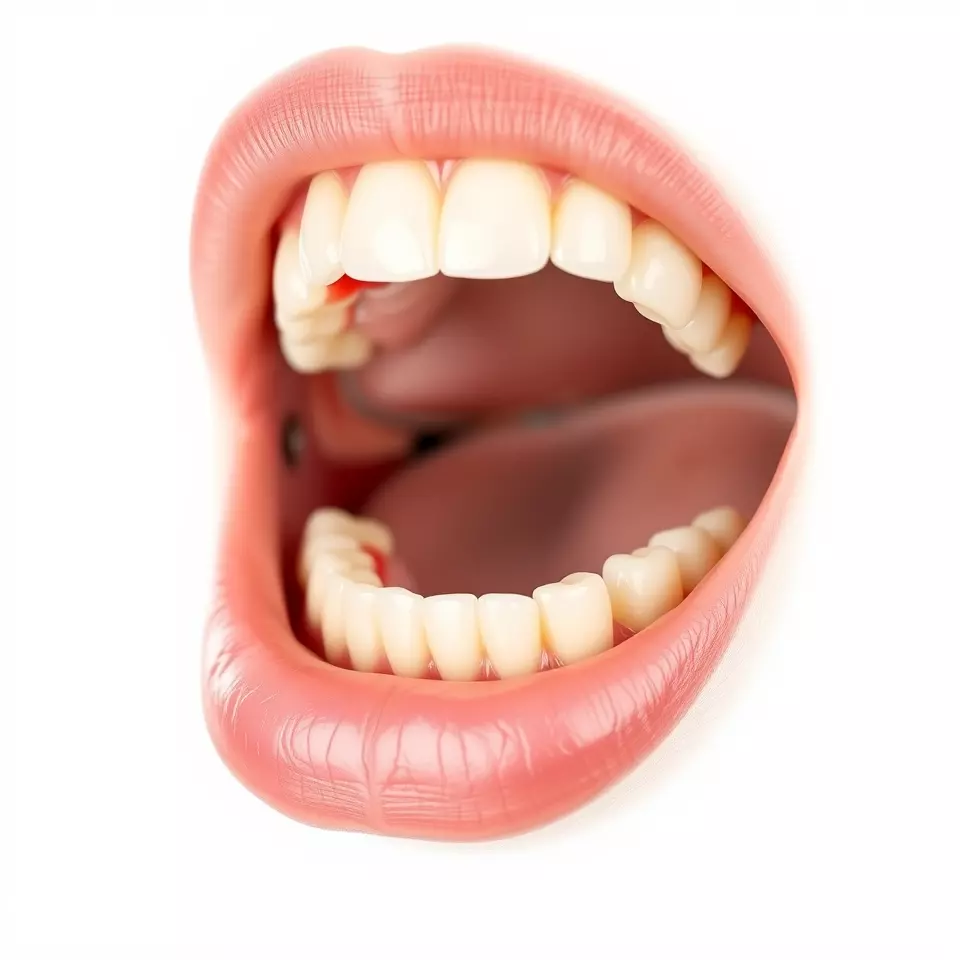 Realistic Human Mouth model pack Low-poly 3D model_2