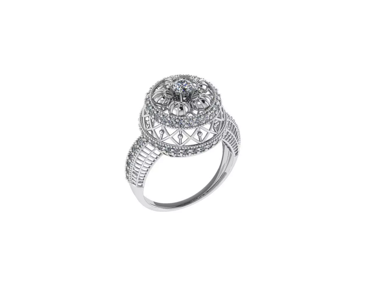 Rings 3D print model_1