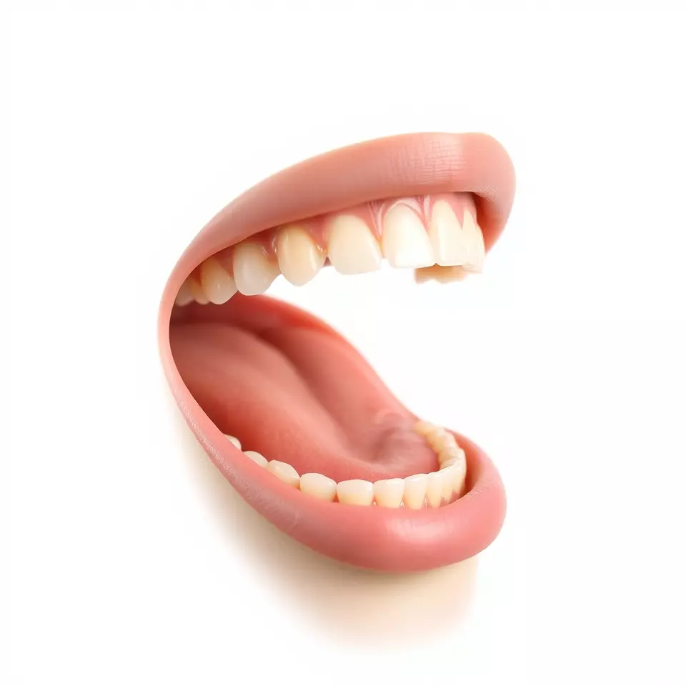 Realistic Mouth Anatomy model pack Low-poly 3D model_2