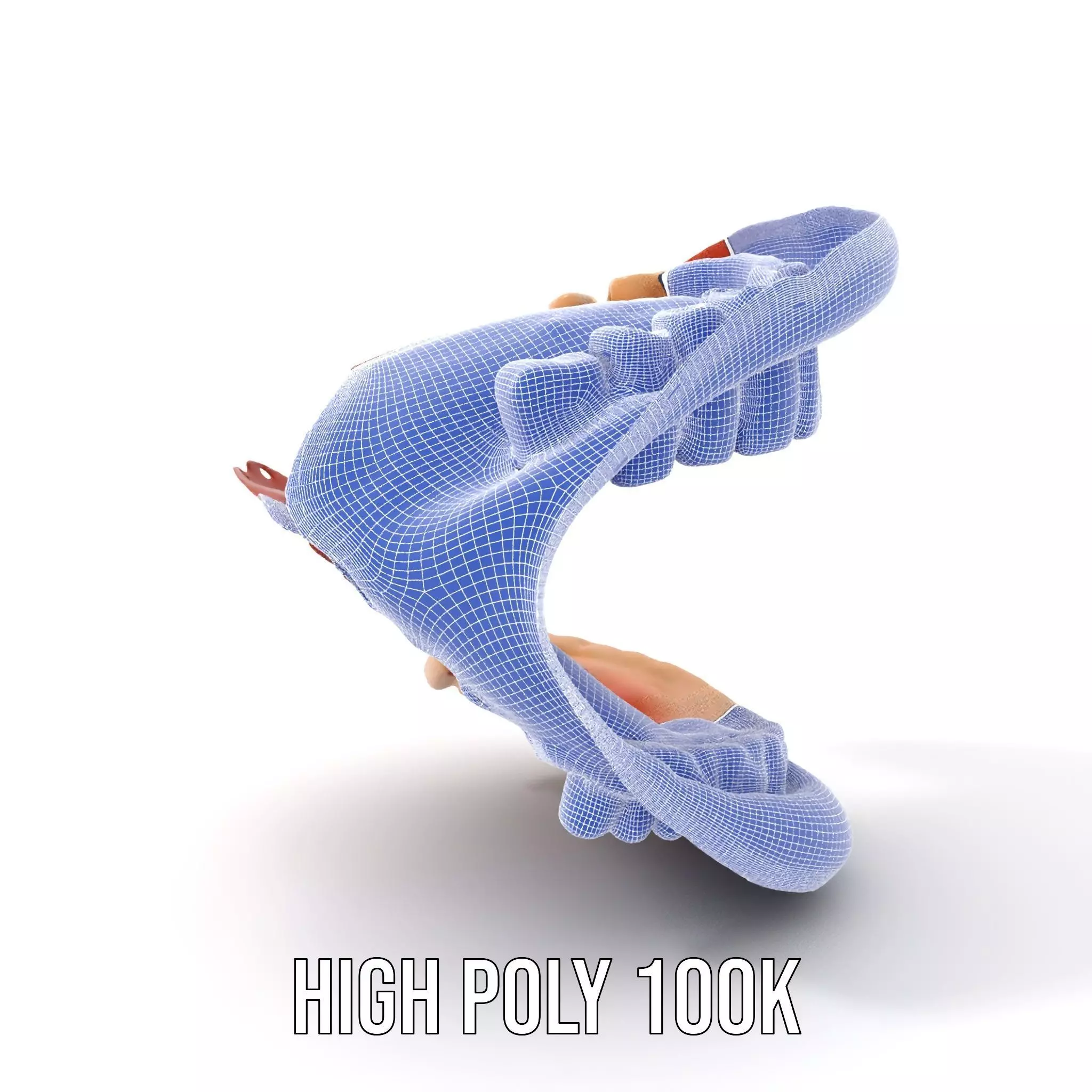 Realistic Mouth Anatomy model pack Low-poly 3D model_4