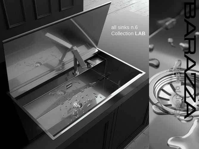 Sink by Barazza - Collection LAB 3D model