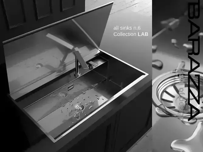 Sink by Barazza - Collection LAB 3D model