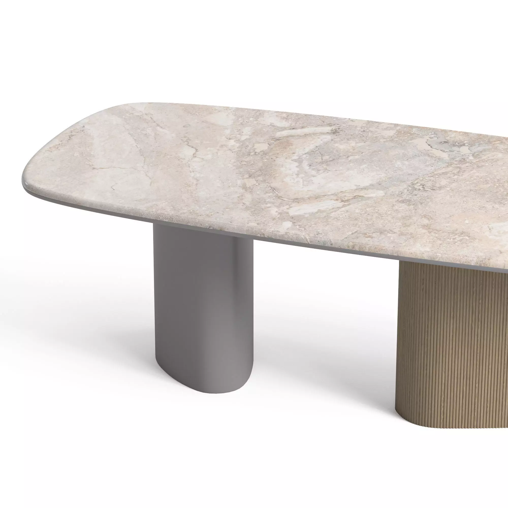 Meroni Stelvio dining table 3D model_2