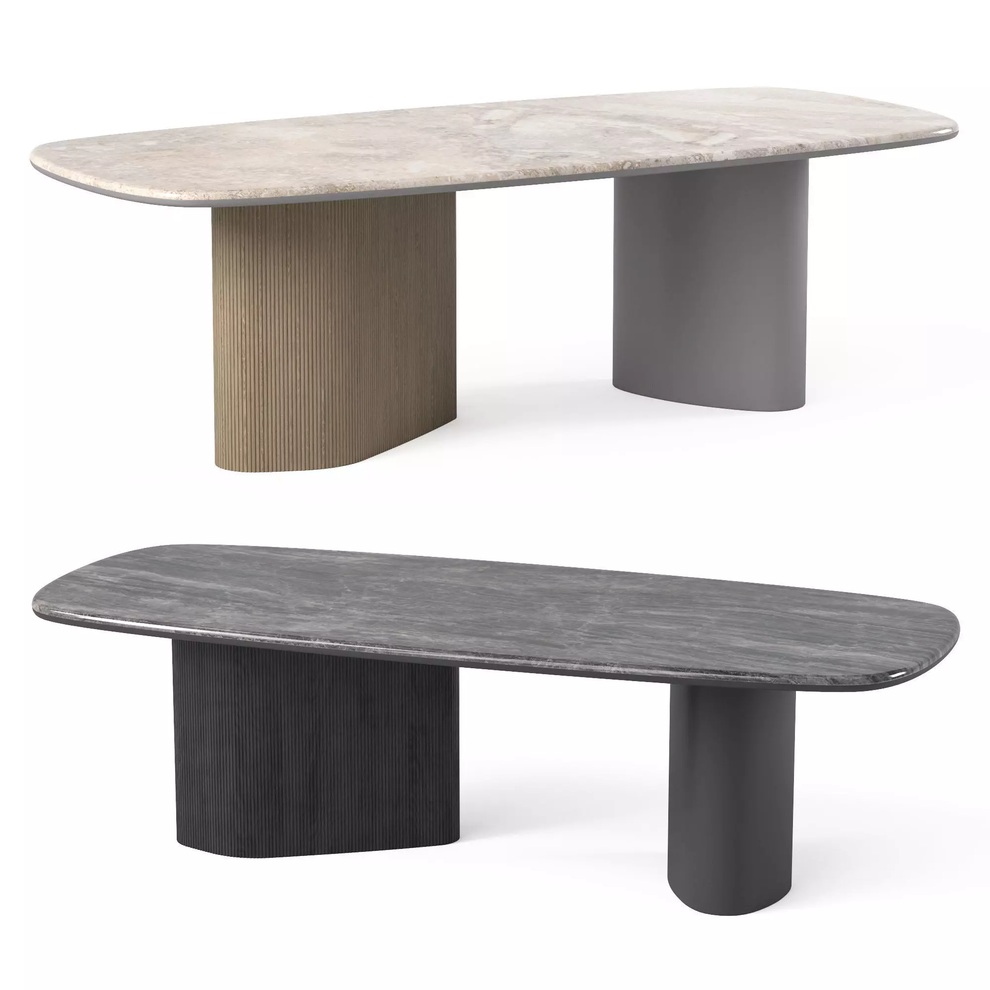 Meroni Stelvio dining table 3D model_0