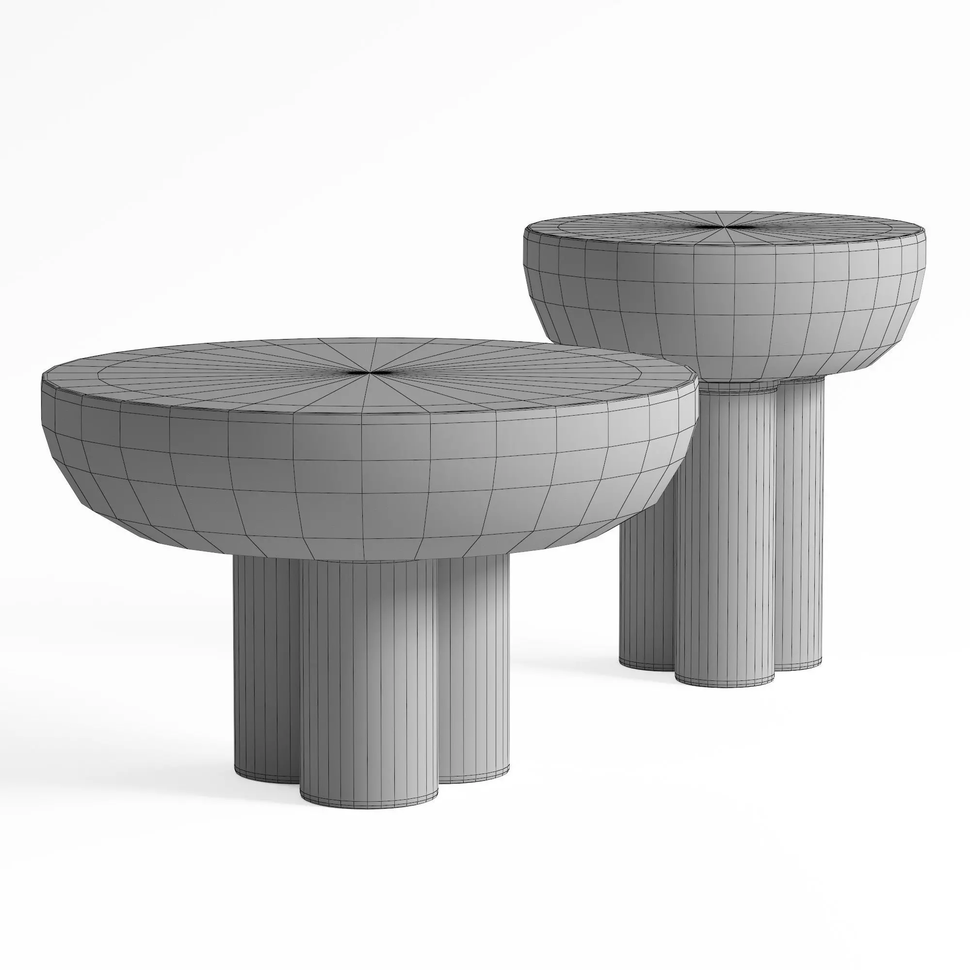 101 Copenhagen Crown coffee tables 3D model_5