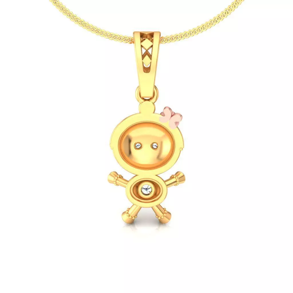 Pacote com 25 pingentes infantis 3D print model_19