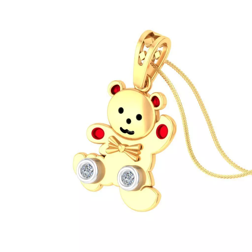 Pacote com 25 pingentes infantis 3D print model_11