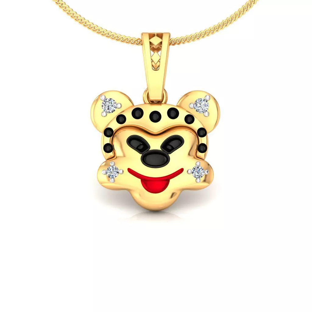 Pacote com 25 pingentes infantis 3D print model_0