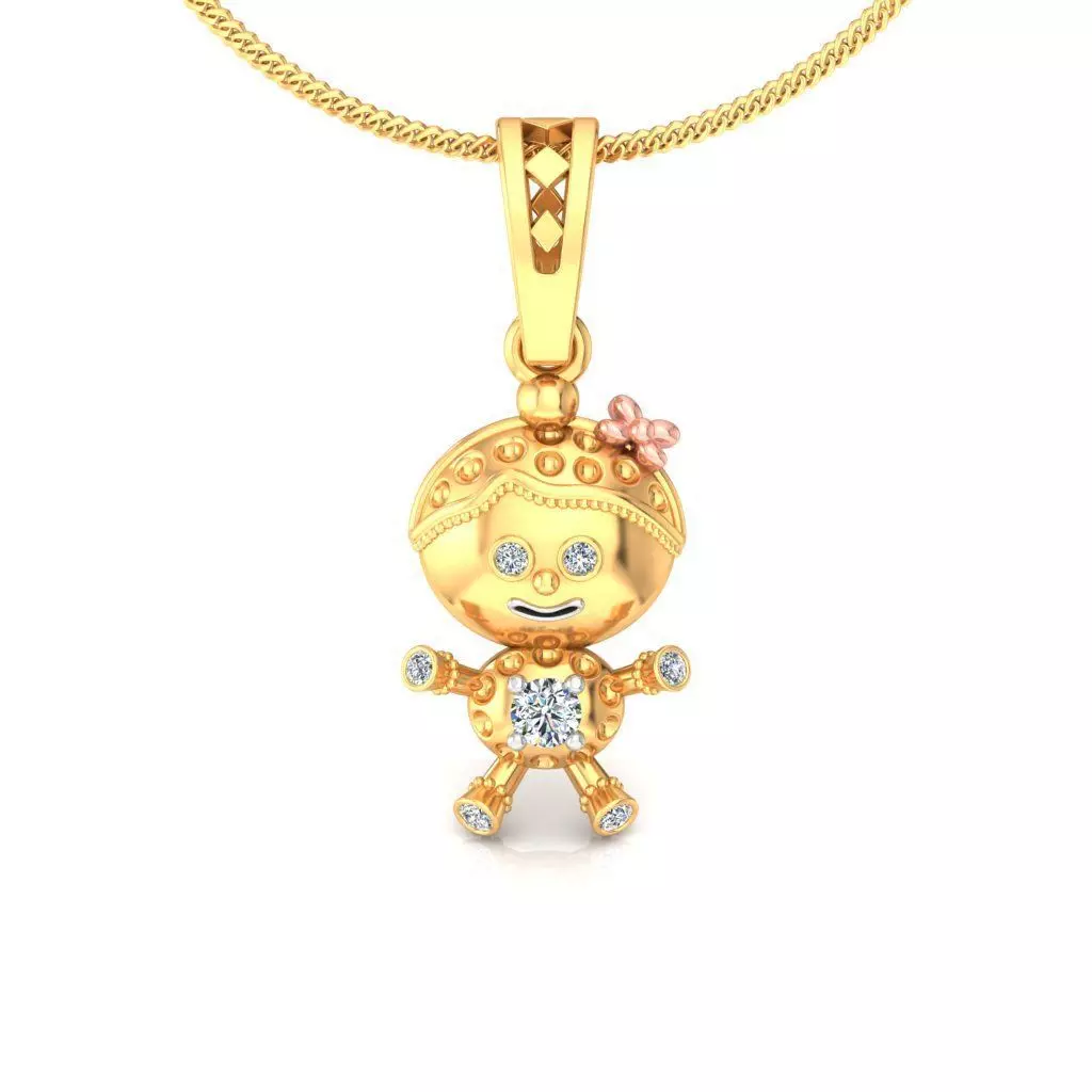 Pacote com 25 pingentes infantis 3D print model_9