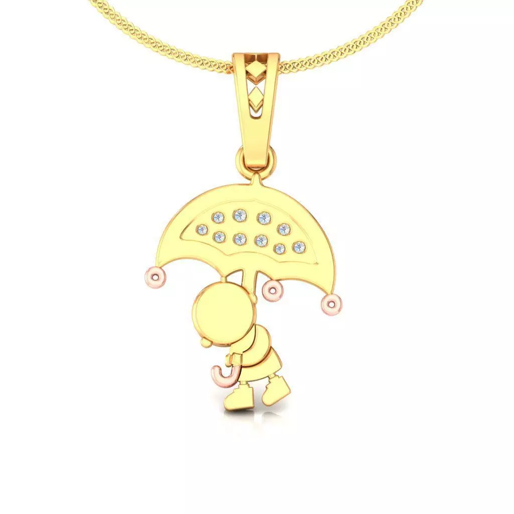 Pacote com 25 pingentes infantis 3D print model_3