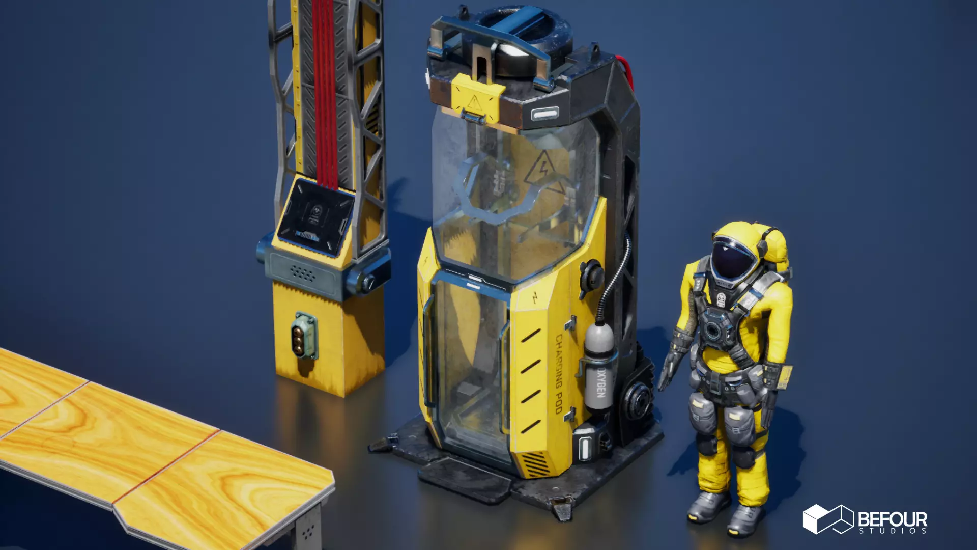 SCI-FI PROP PACK VOL 1 Low-poly 3D model_4