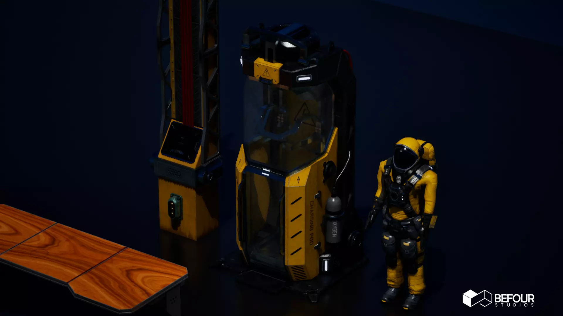 SCI-FI PROP PACK VOL 1 Low-poly 3D model_8