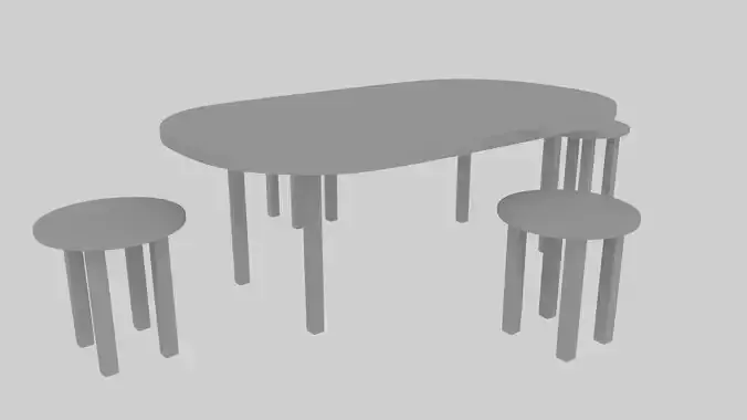 Table and Chair