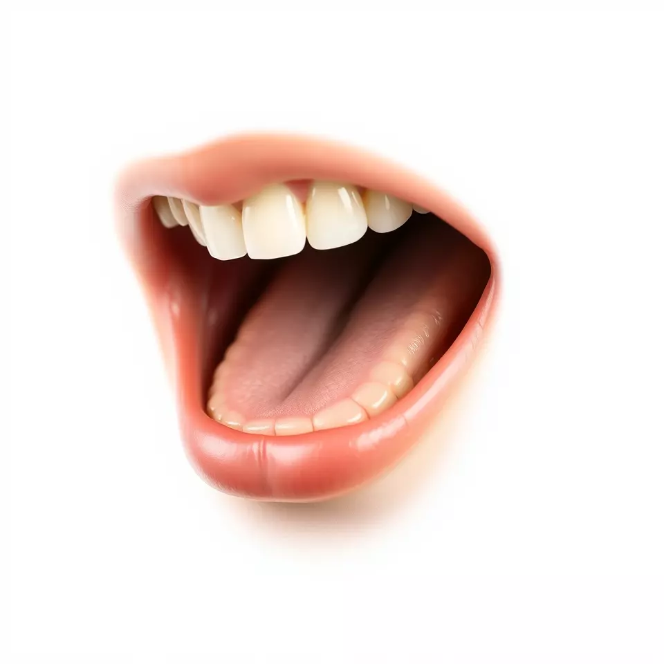 Realistic Human Mouth model pack Low-poly 3D model_2