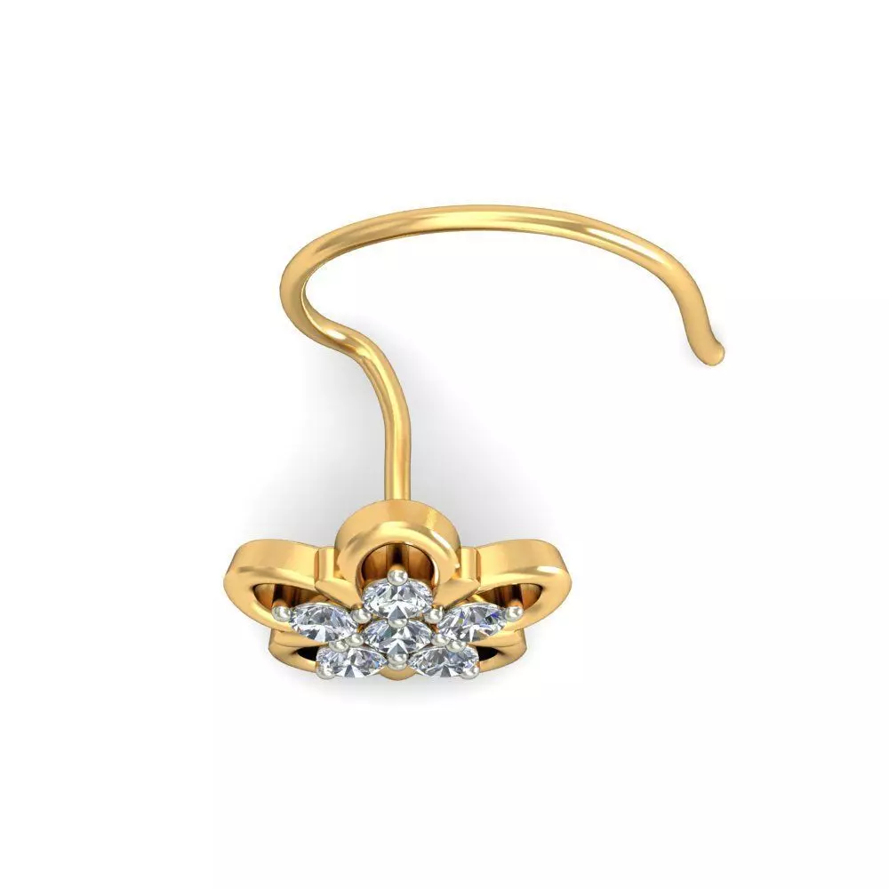 Pacote com 19 brincos cravejados 3D print model_37