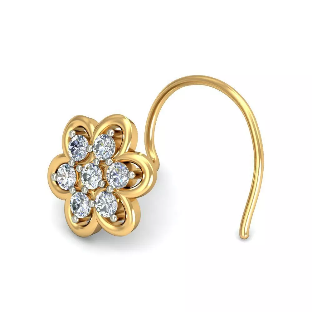 Pacote com 19 brincos cravejados 3D print model_44