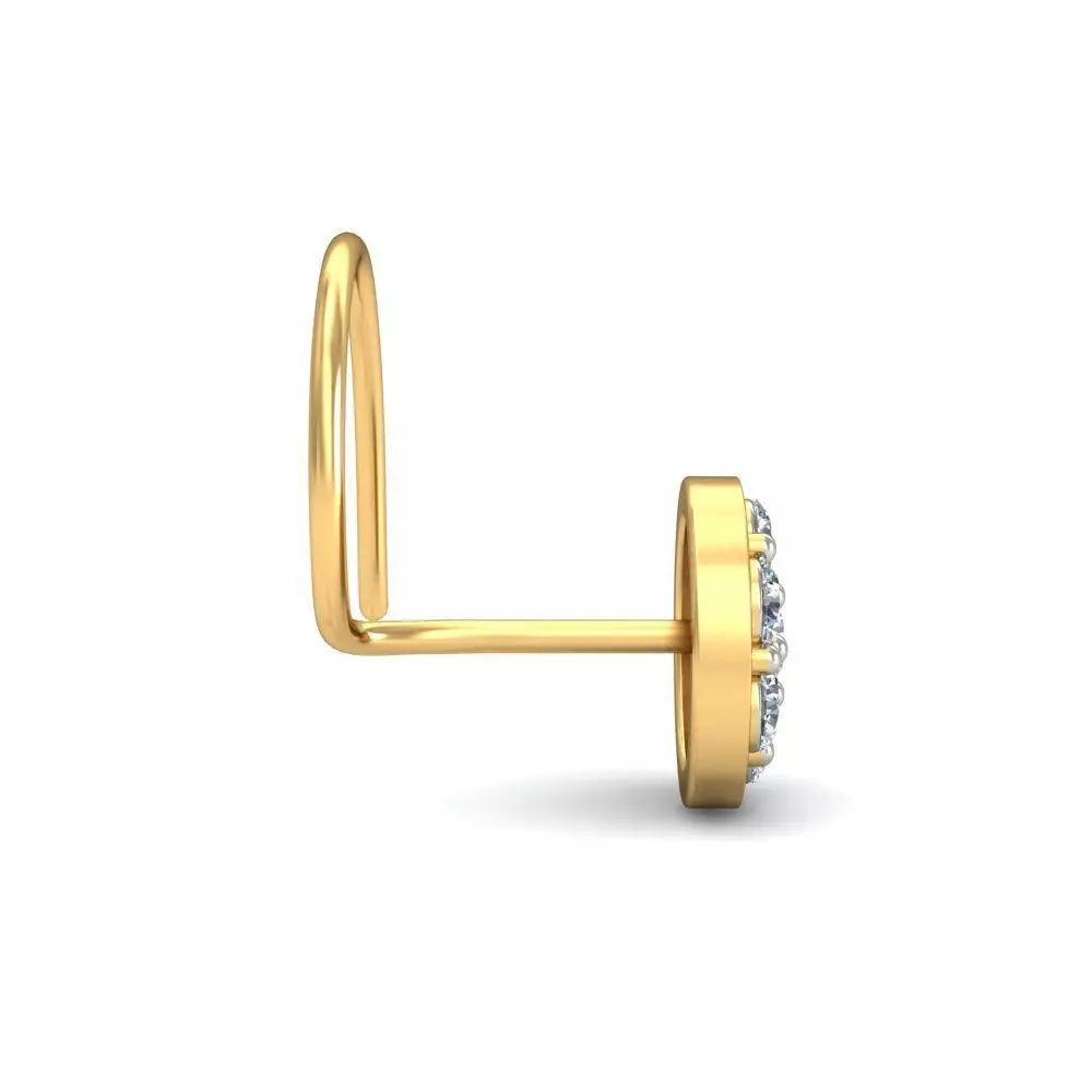 Pacote com 19 brincos cravejados 3D print model_61