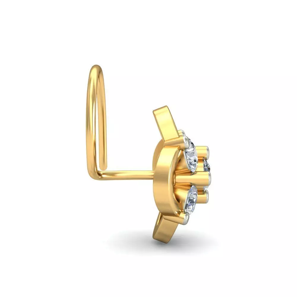 Pacote com 19 brincos cravejados 3D print model_0