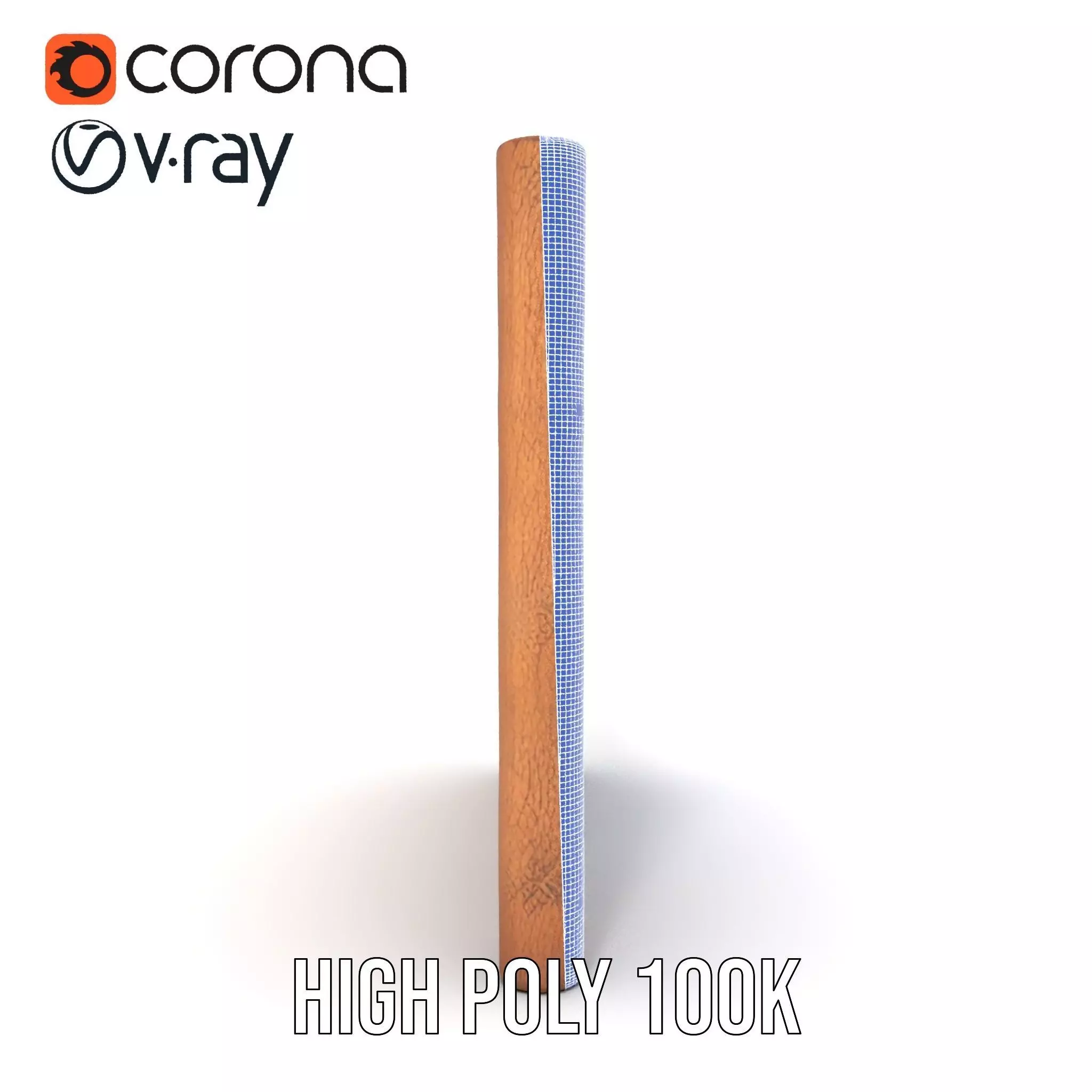 Rustic Wooden Fence model pack Low-poly 3D model_32