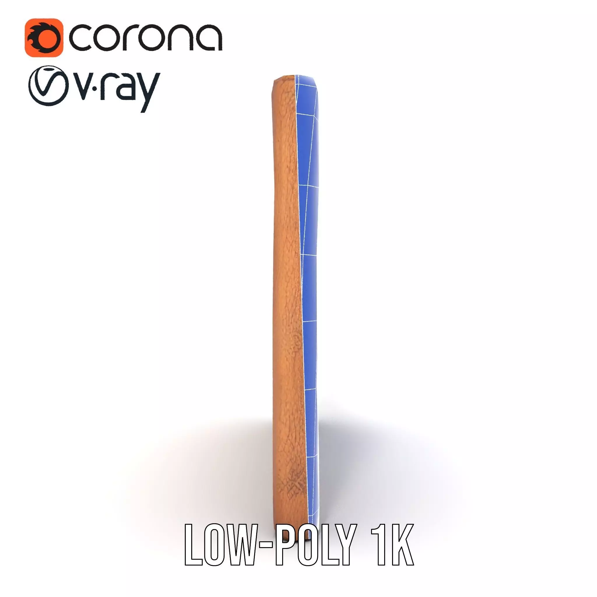 Rustic Wooden Fence model pack Low-poly 3D model_30