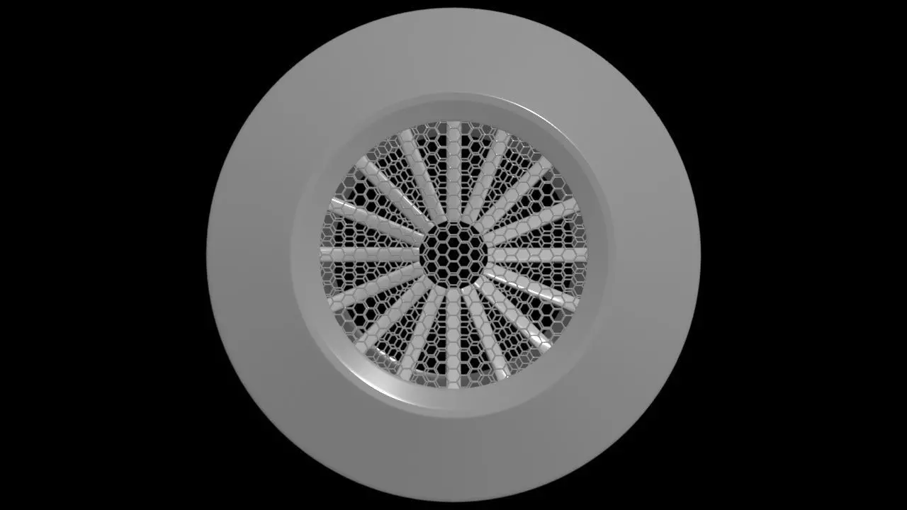 Triple Rim Driven Electric Thrusters - Concept 3D print model_15