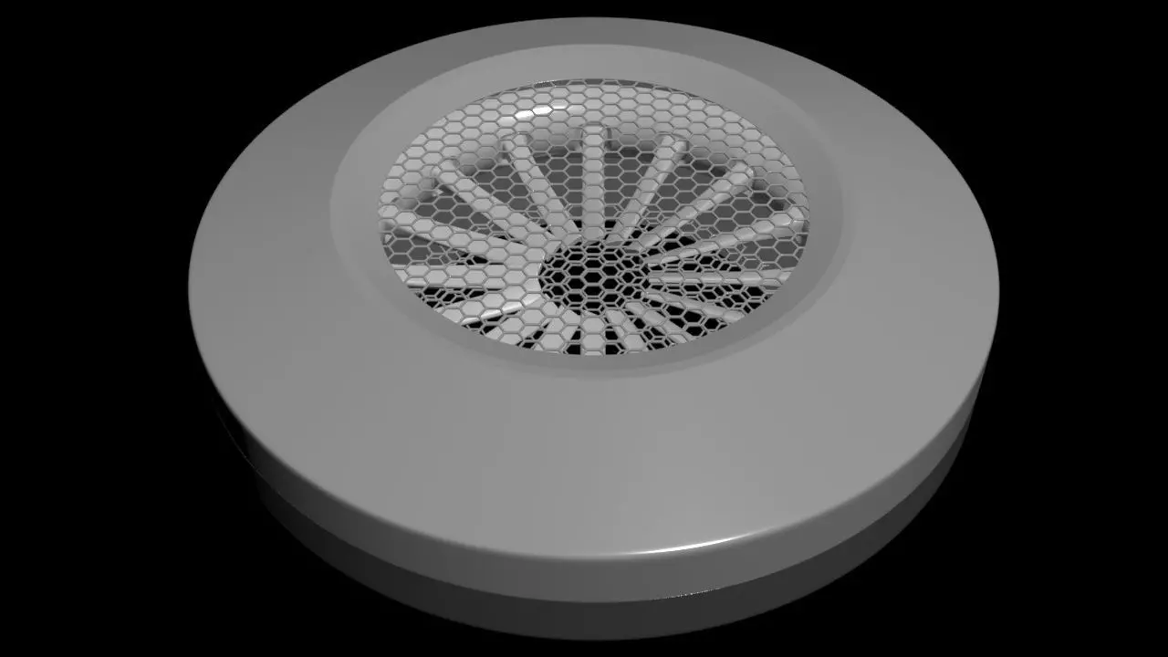 Triple Rim Driven Electric Thrusters - Concept 3D print model_10