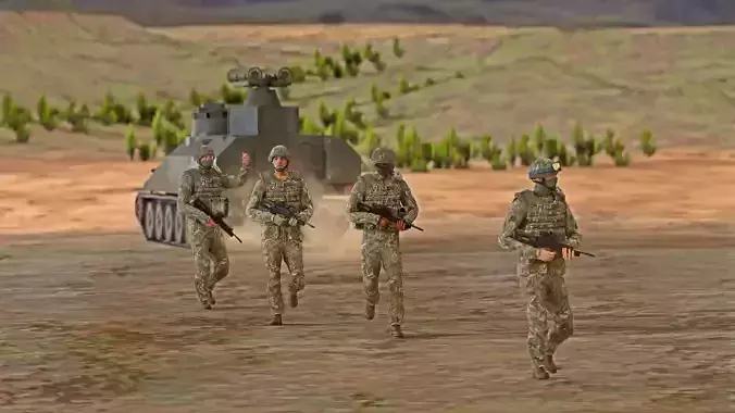 British Armed Forces - Combat Uniform Set