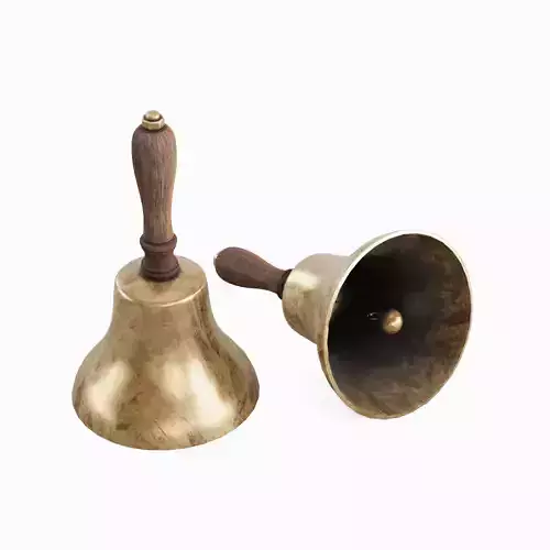 School Hand Bell 01
