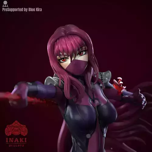Scathach - Fate GO 3D print model
