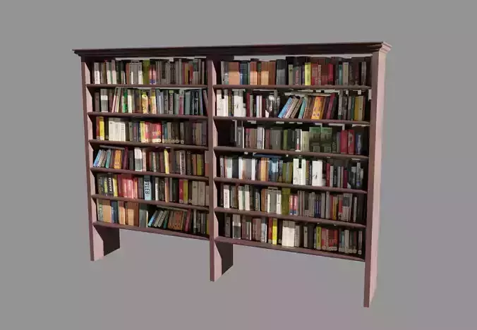 Bookcase Dark Wood