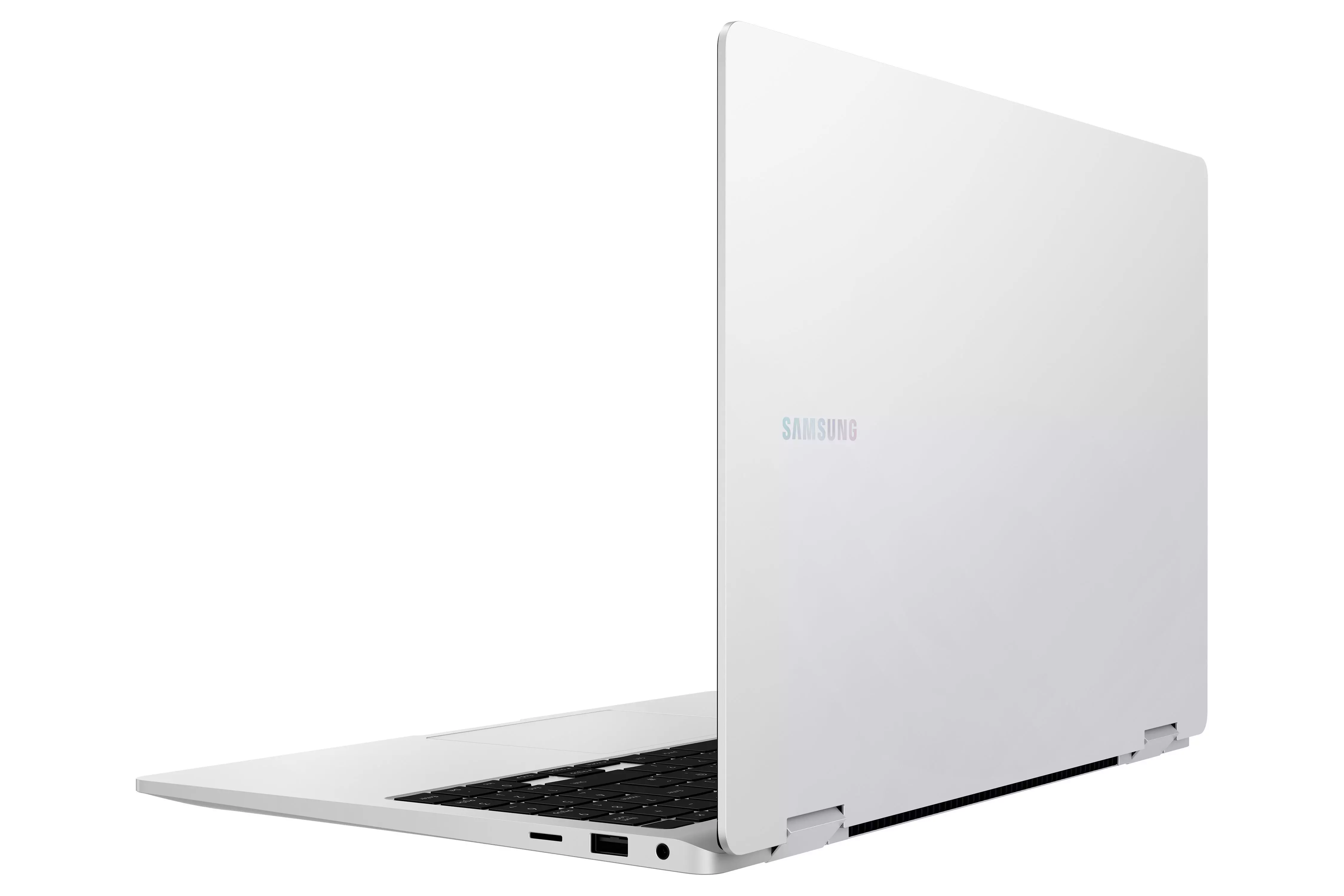 Samsung Galaxy Book 4 360  Silver Low-poly 3D model_5